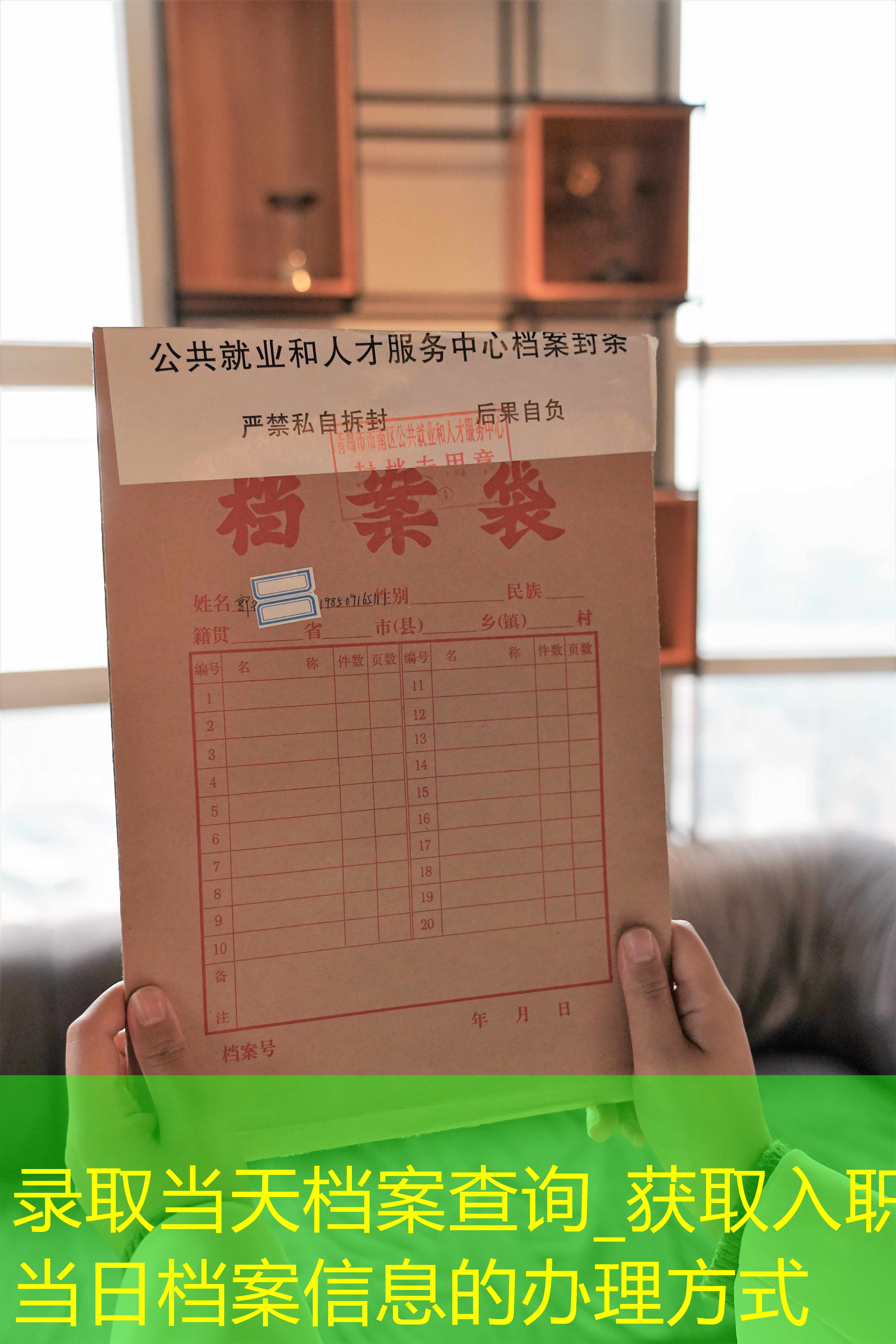 档案查询