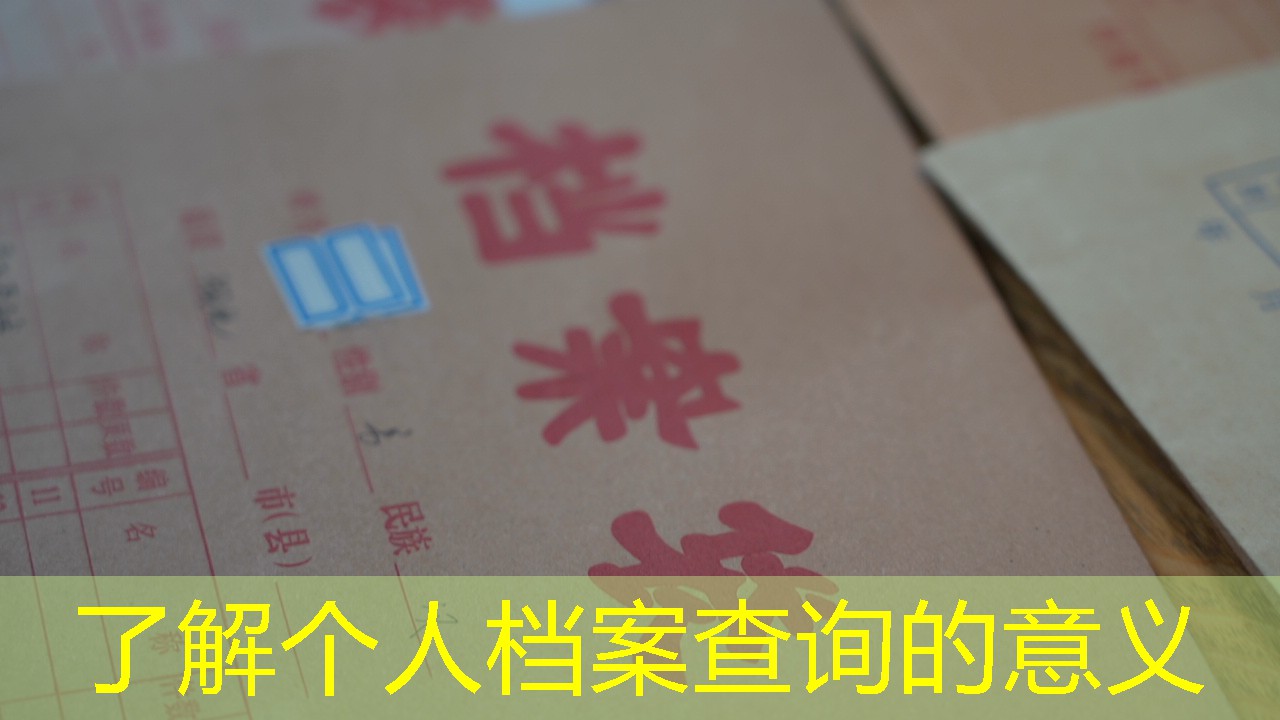 档案查询