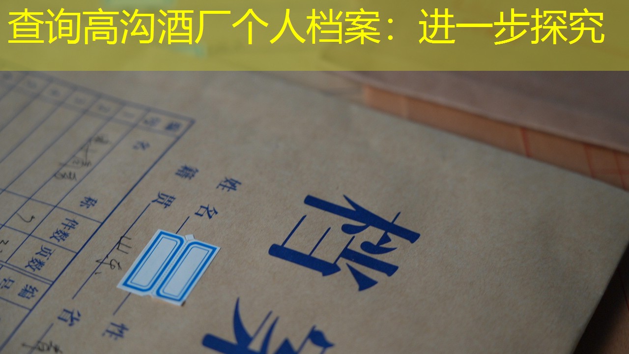 档案查询