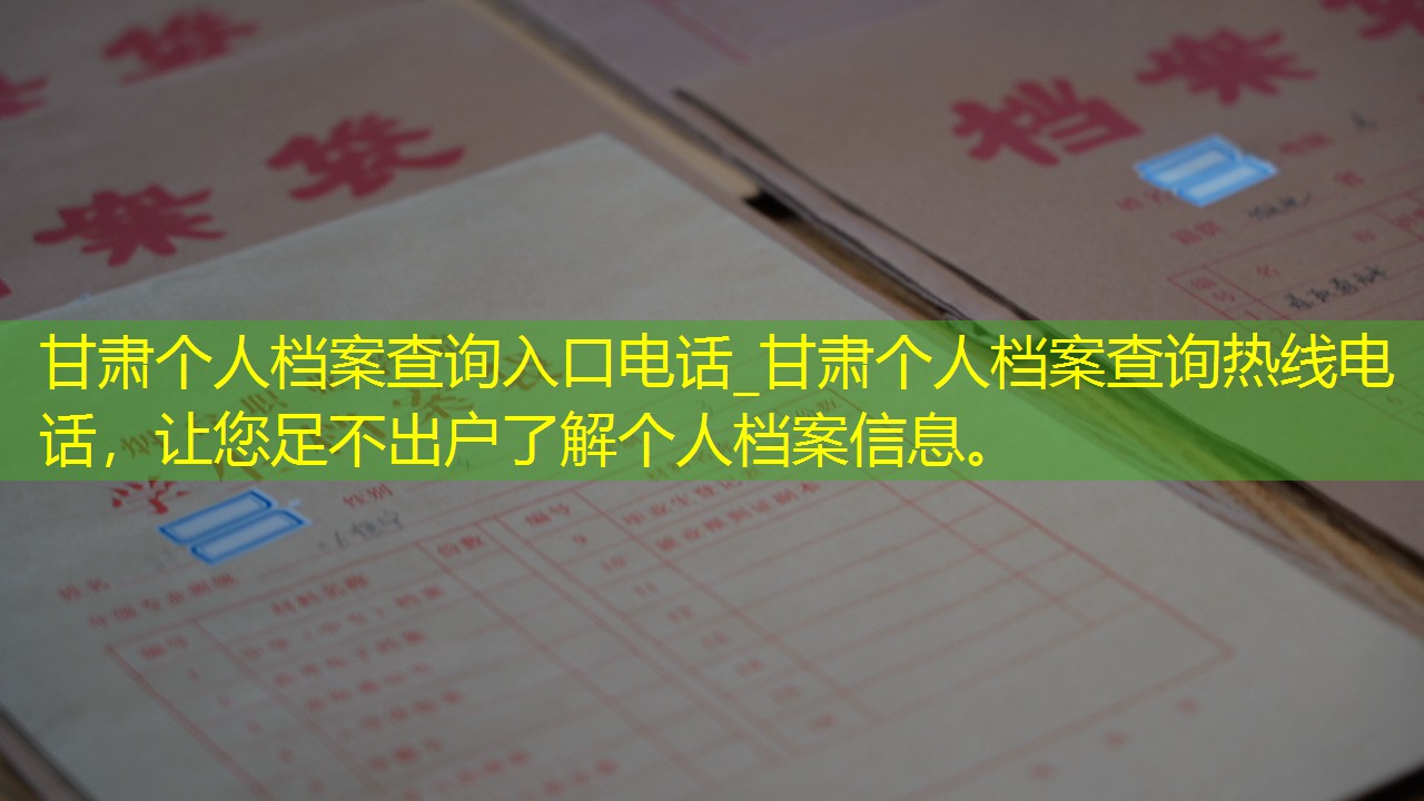 档案查询