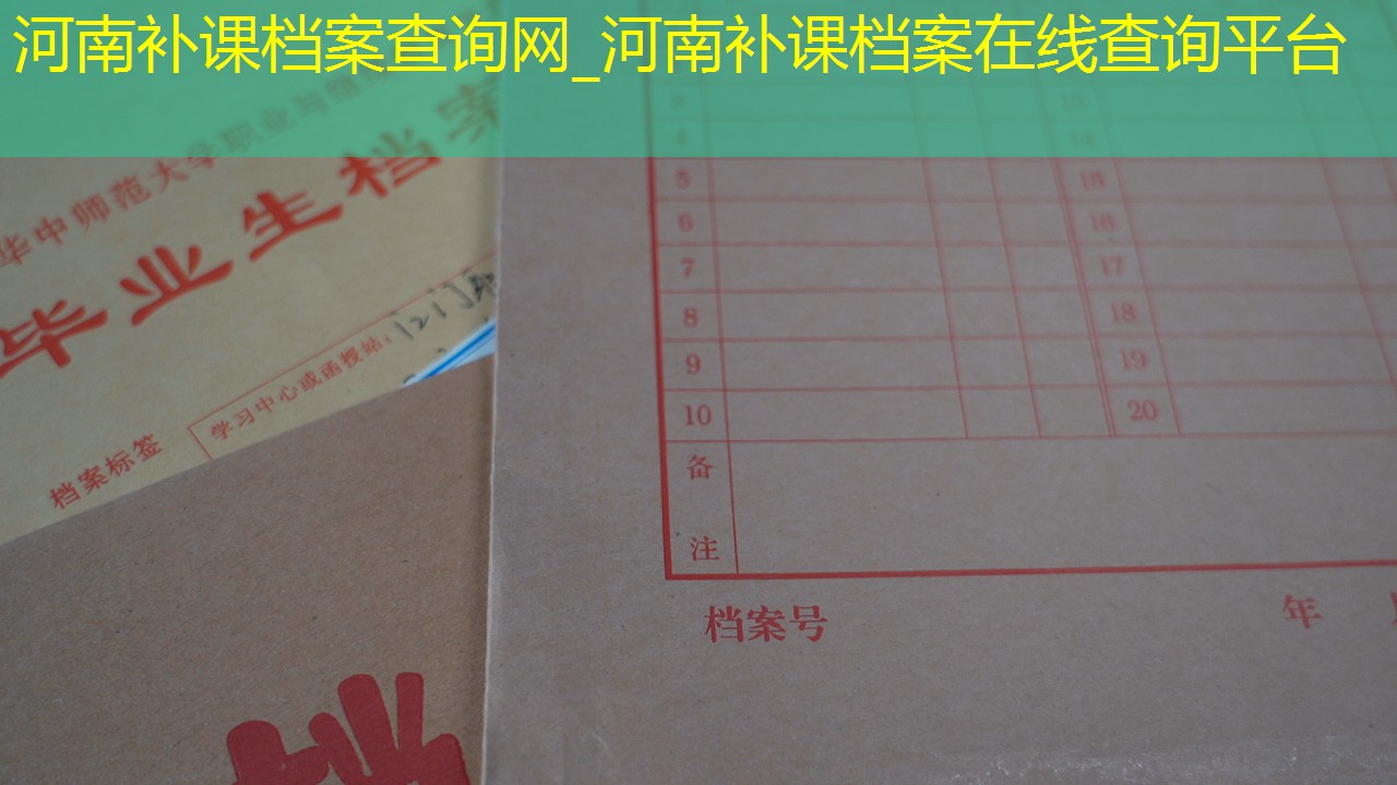 档案查询