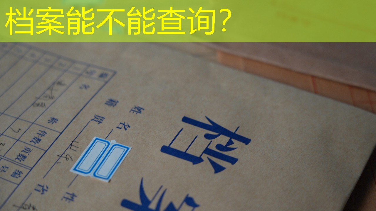 档案查询