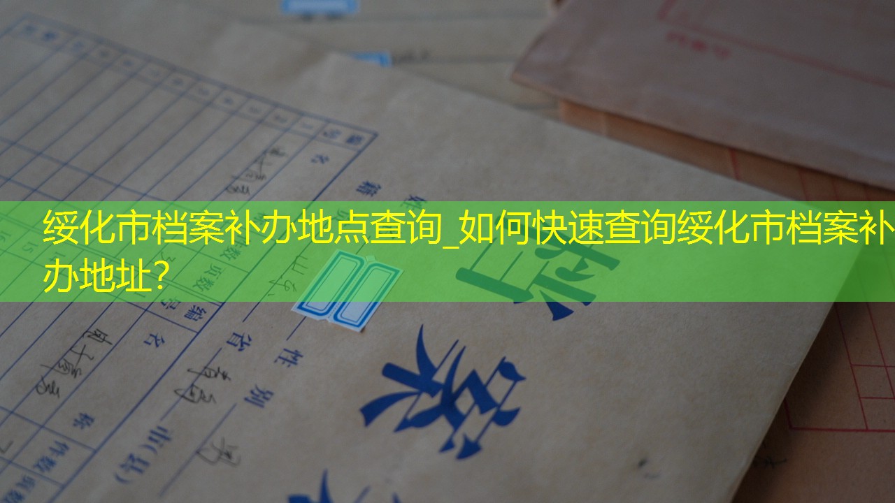 档案查询