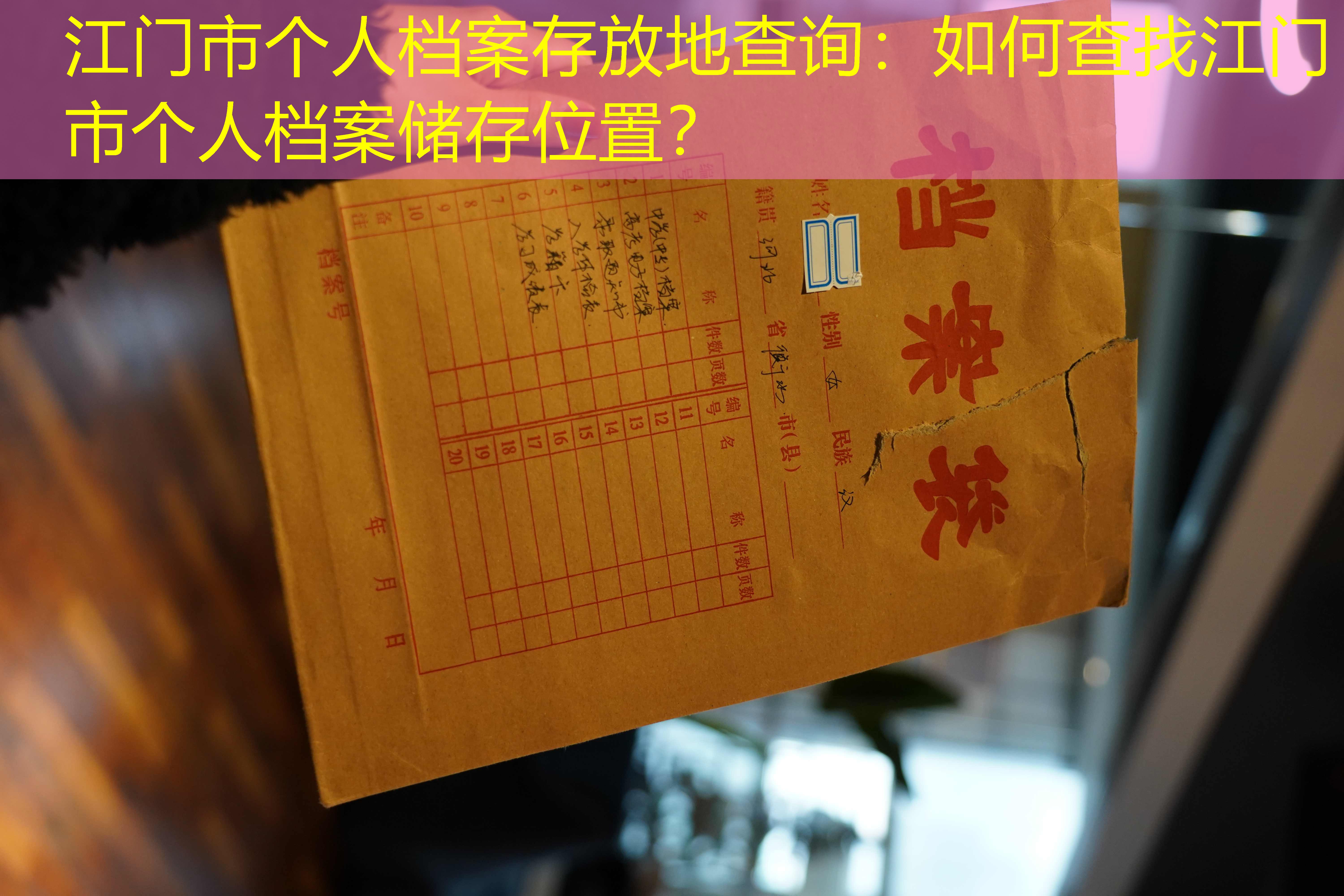 档案查询