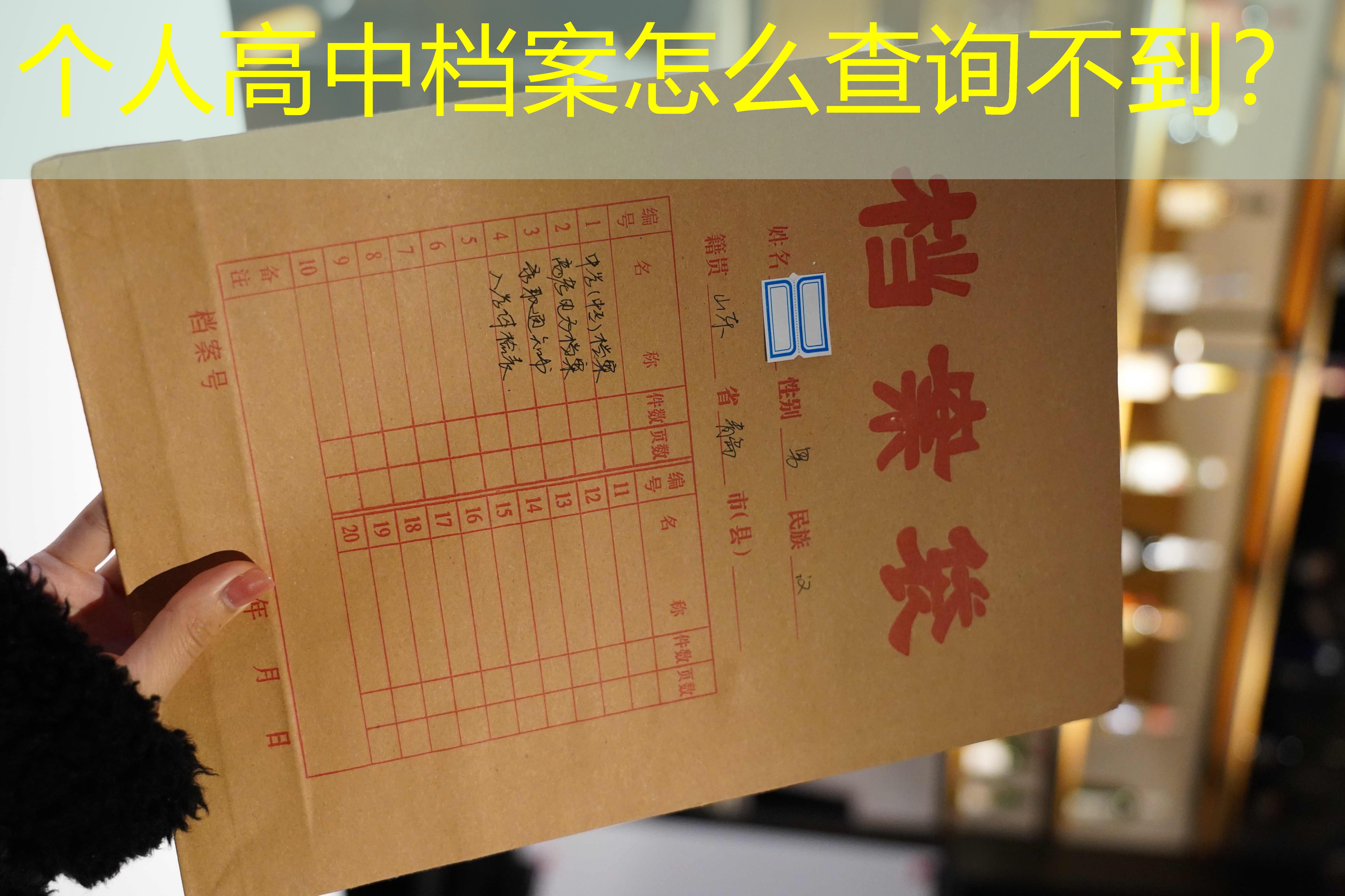 档案查询