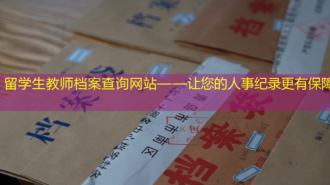 档案查询