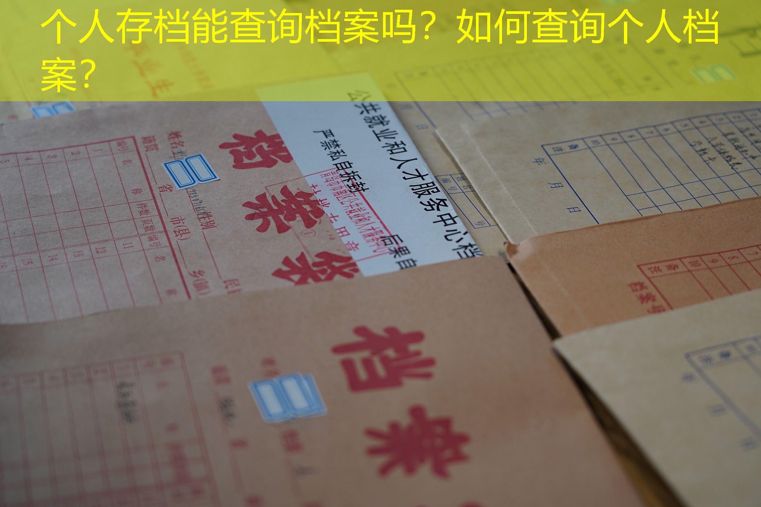 档案查询