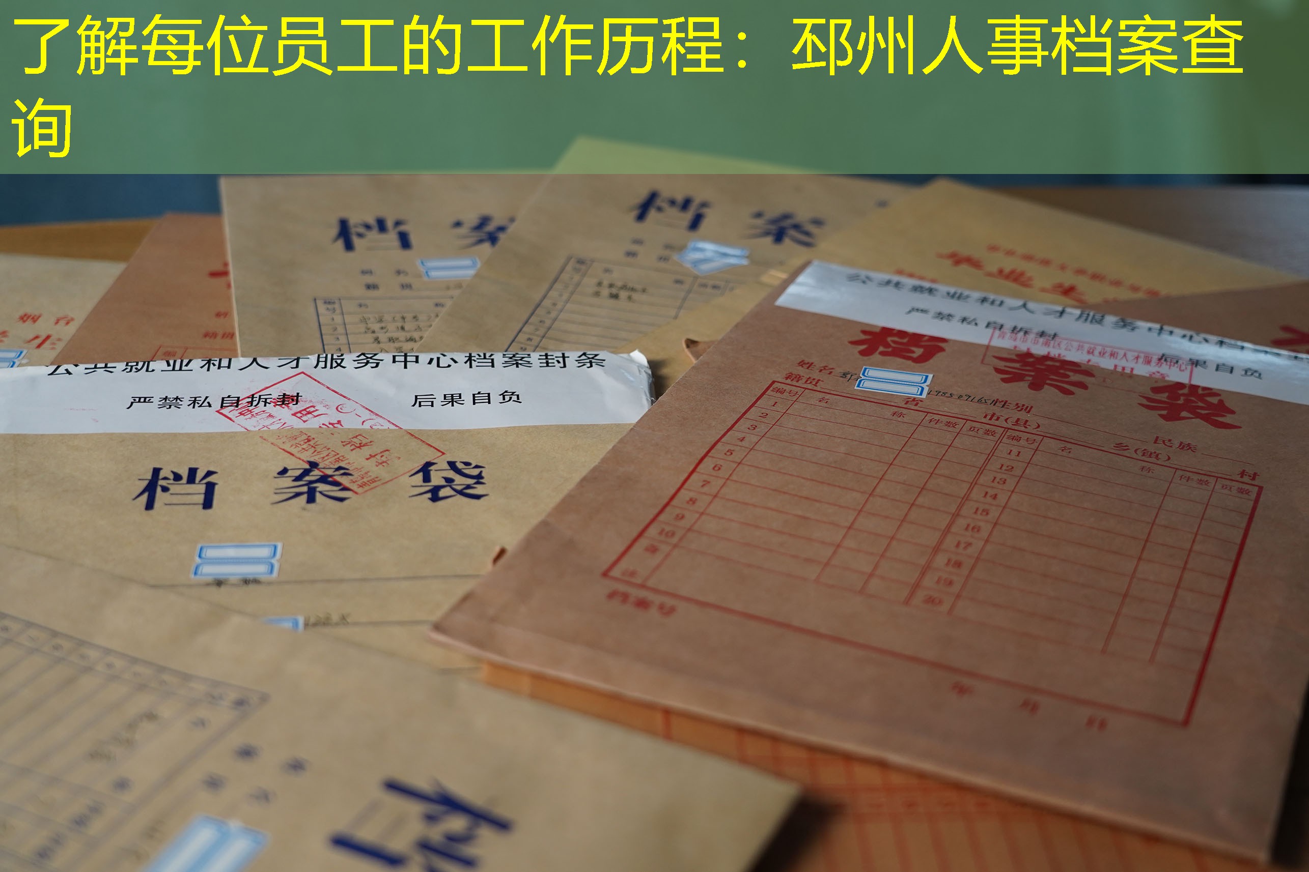 档案查询