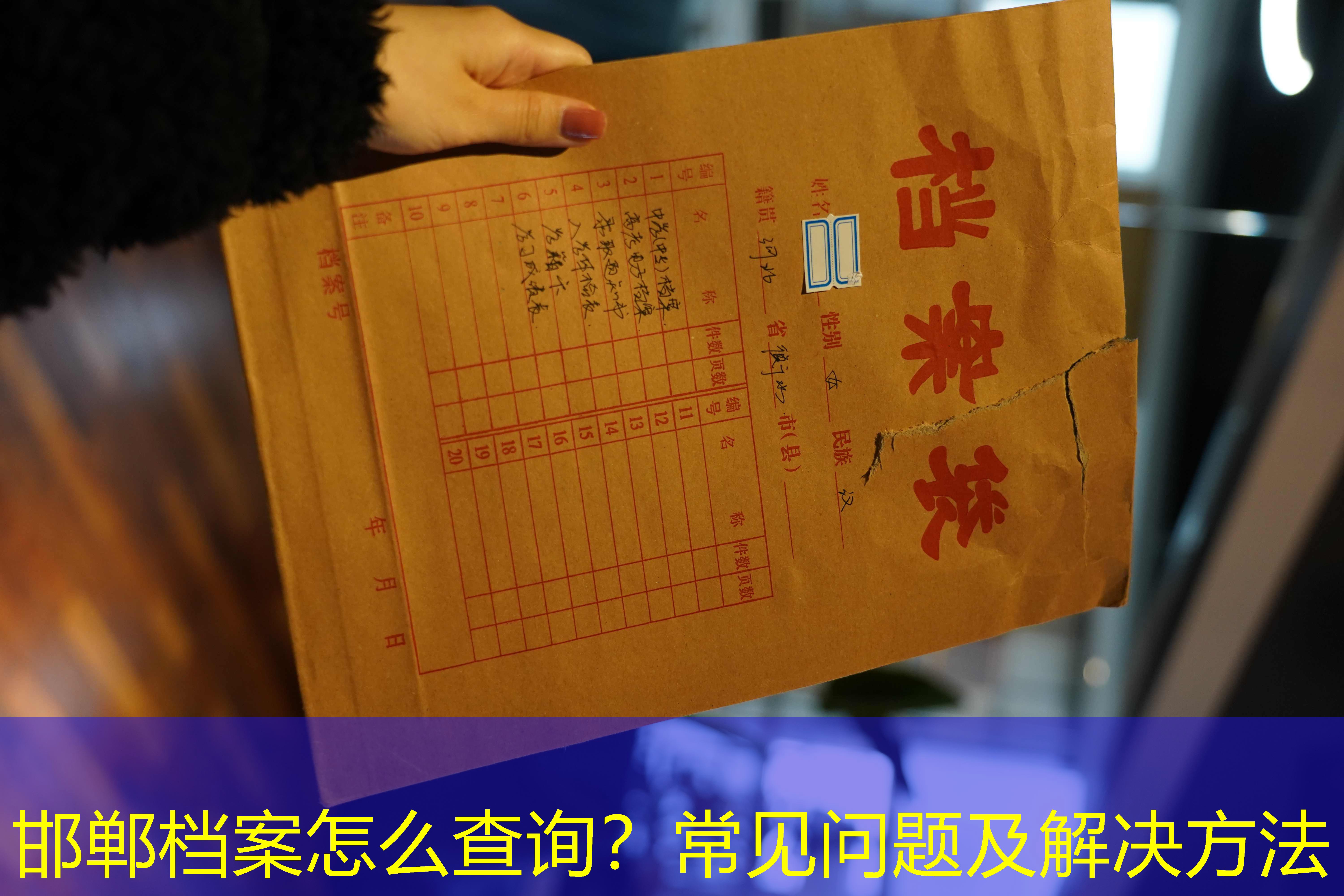 档案查询