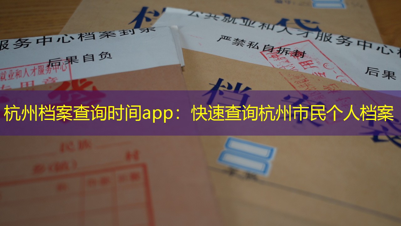 档案查询
