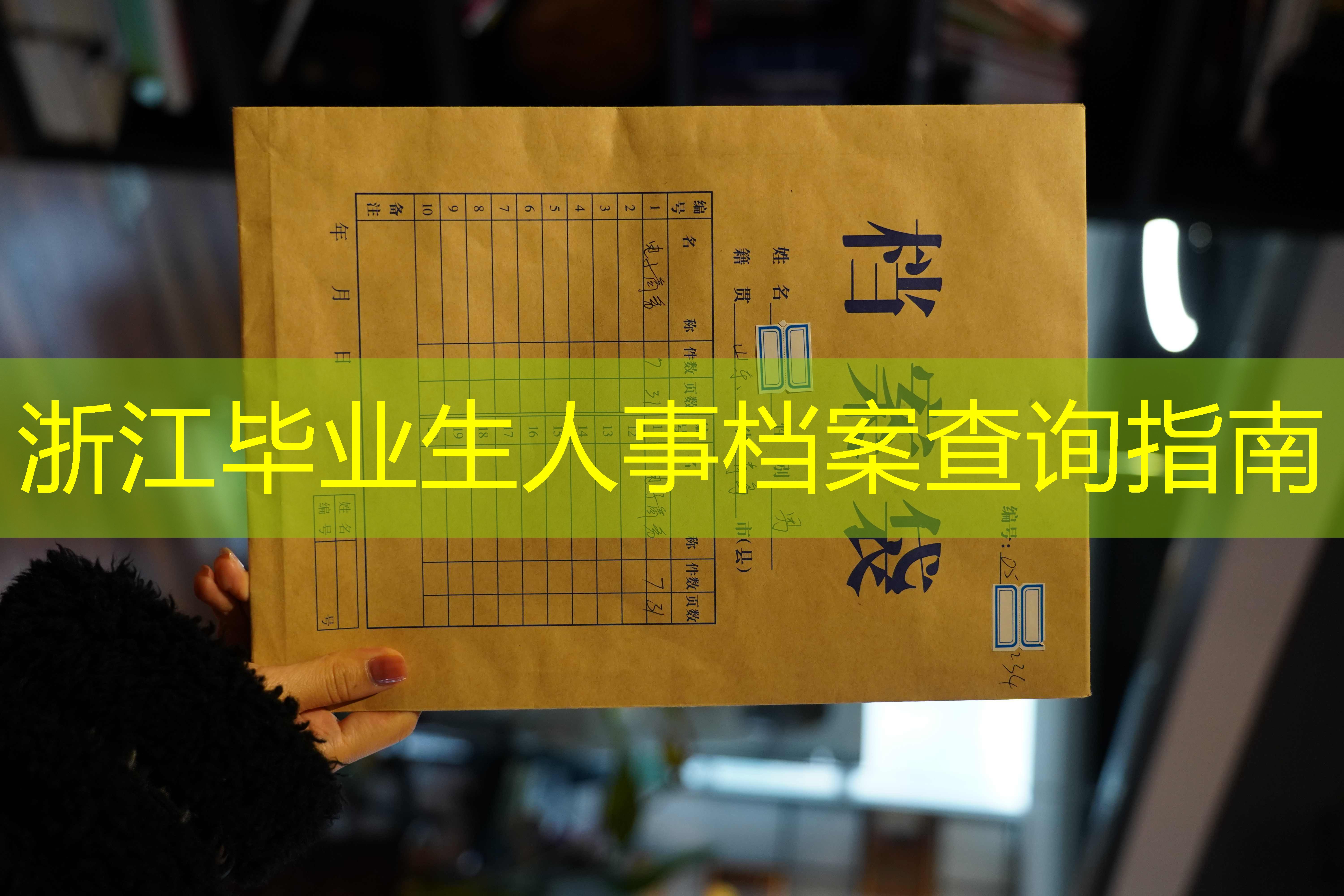 档案查询