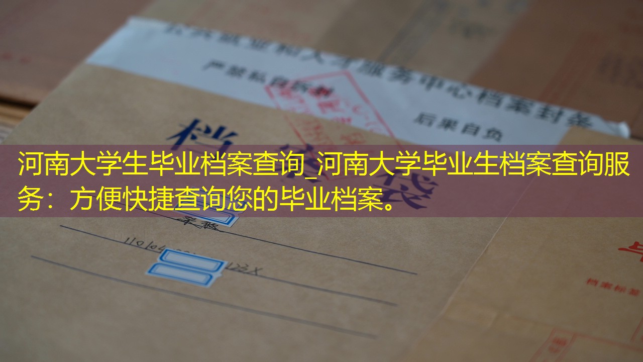 档案查询