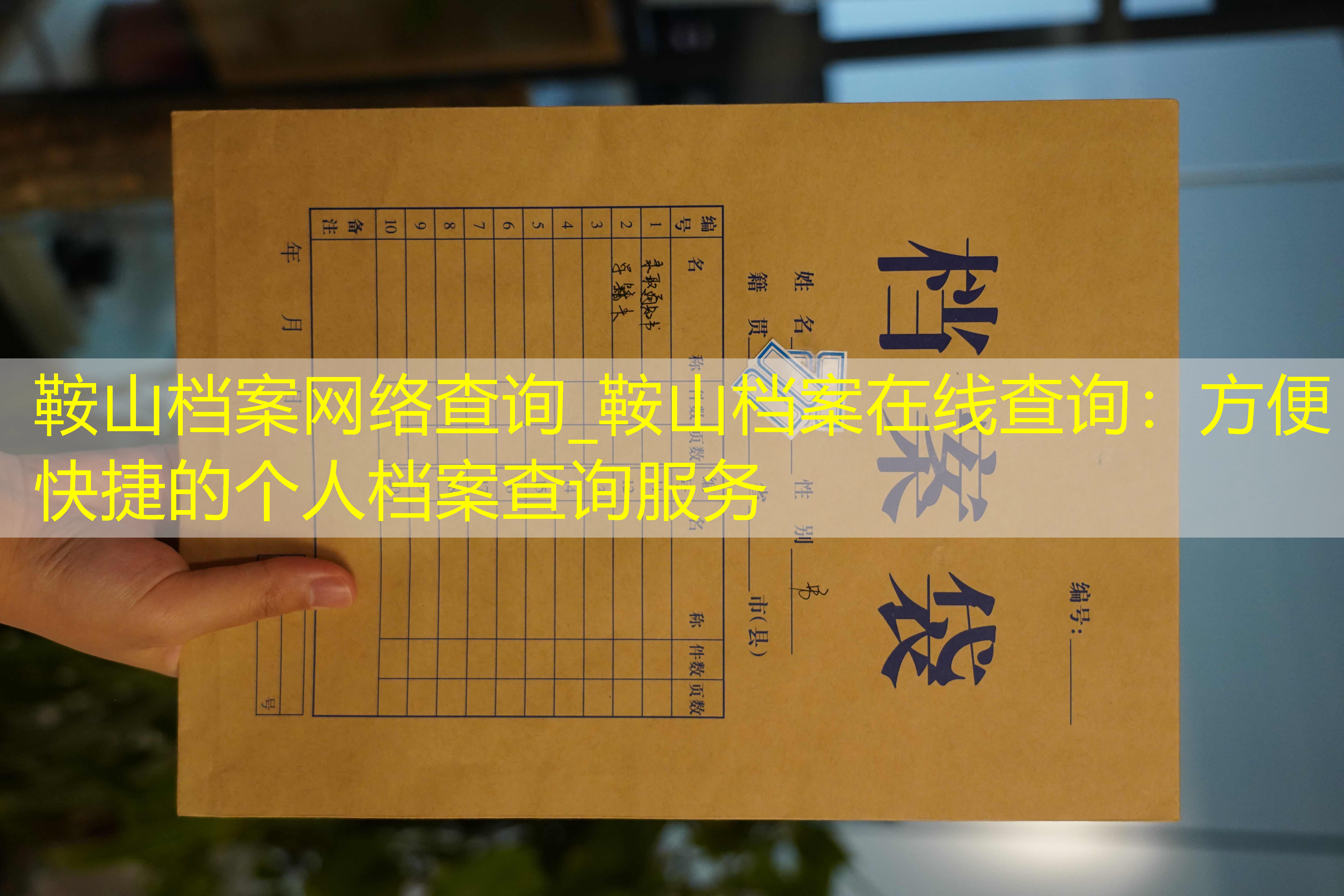档案查询