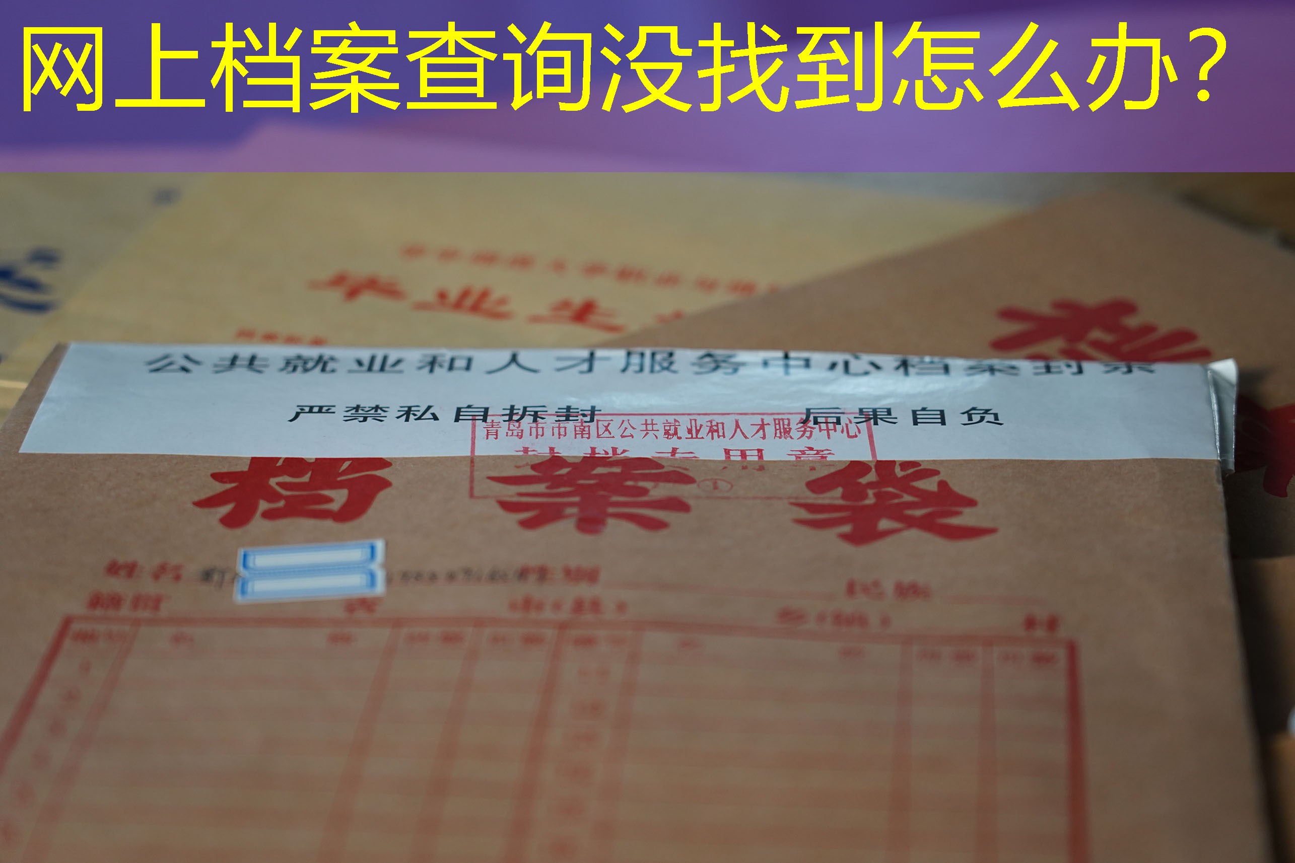 档案查询