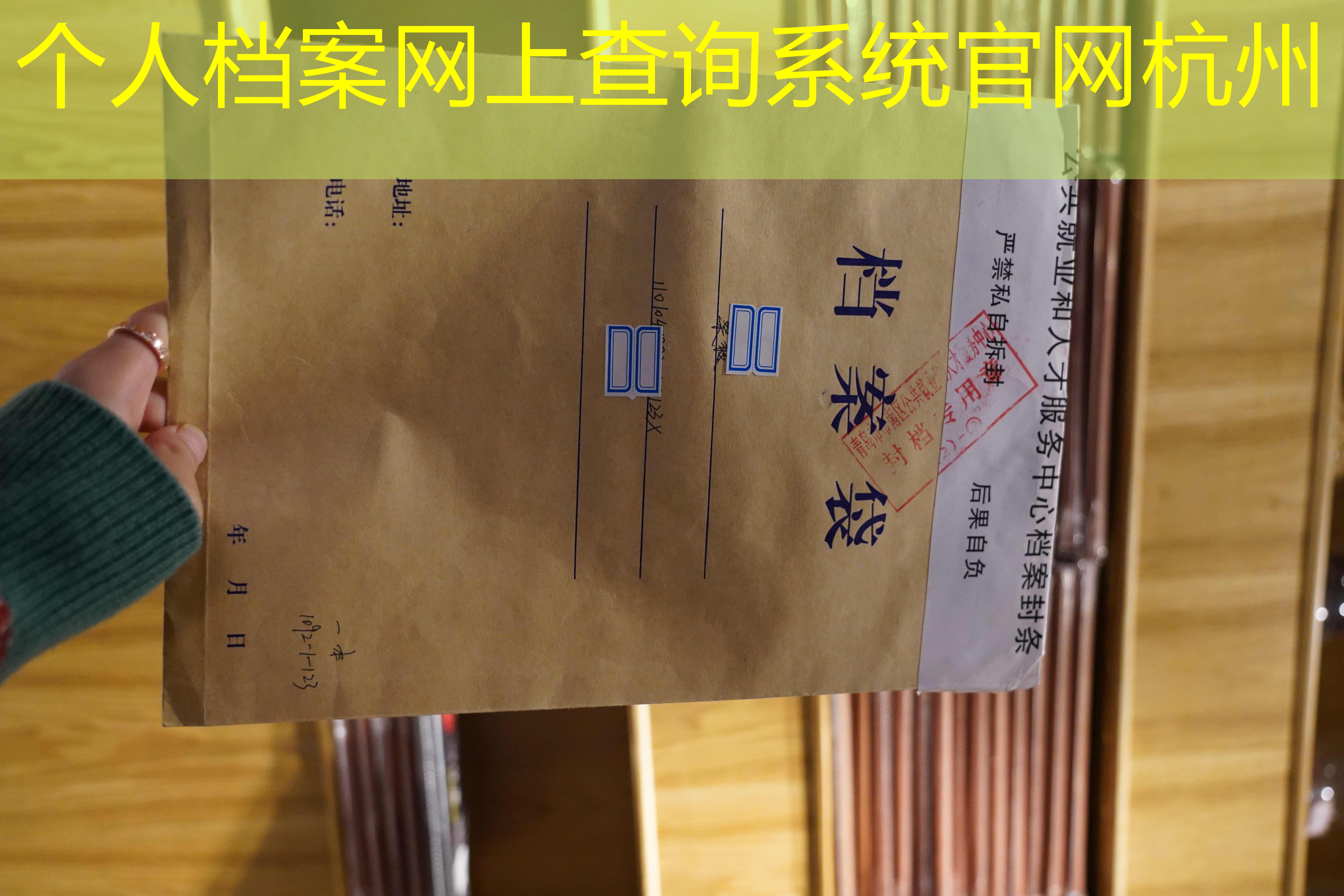 档案查询