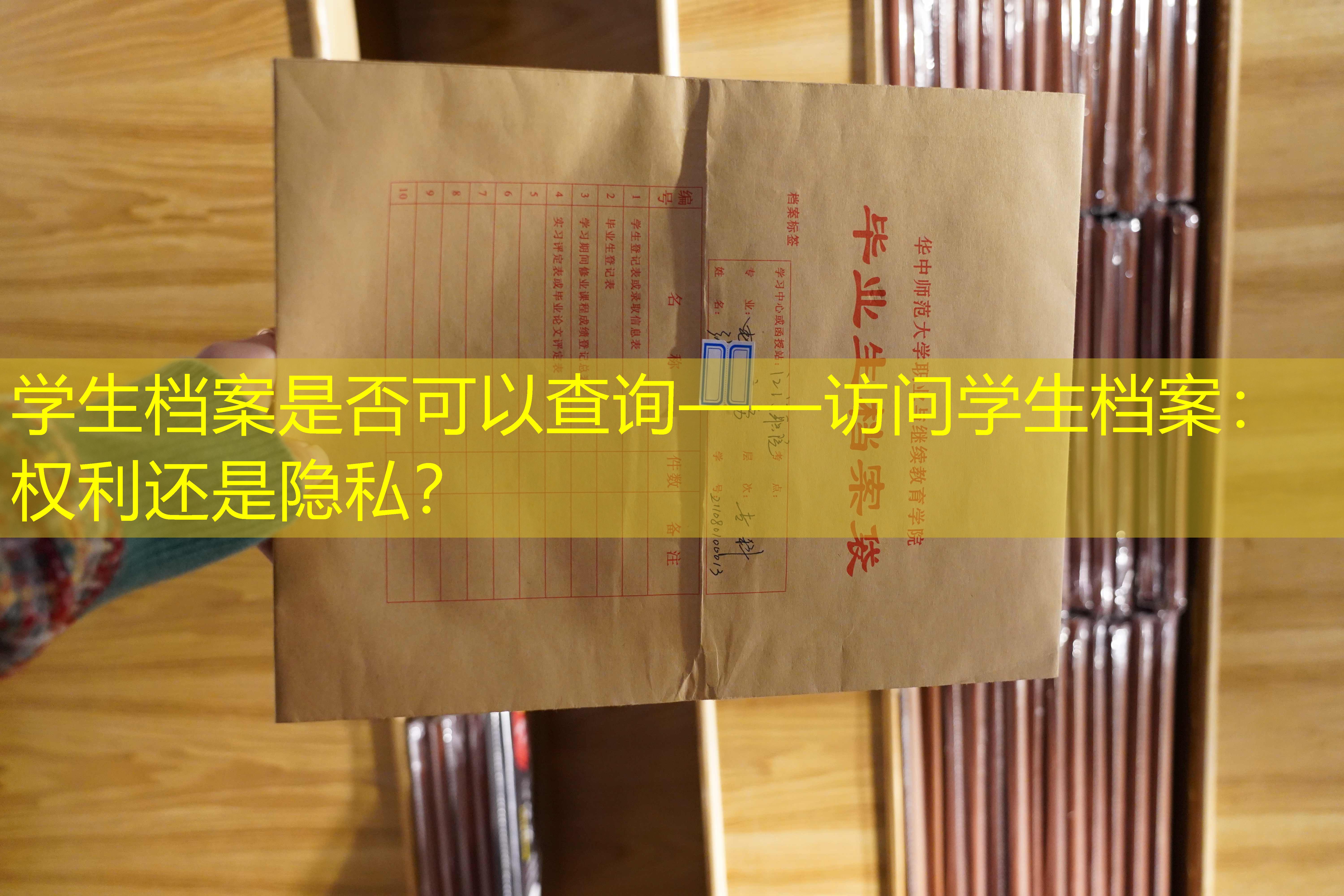档案查询