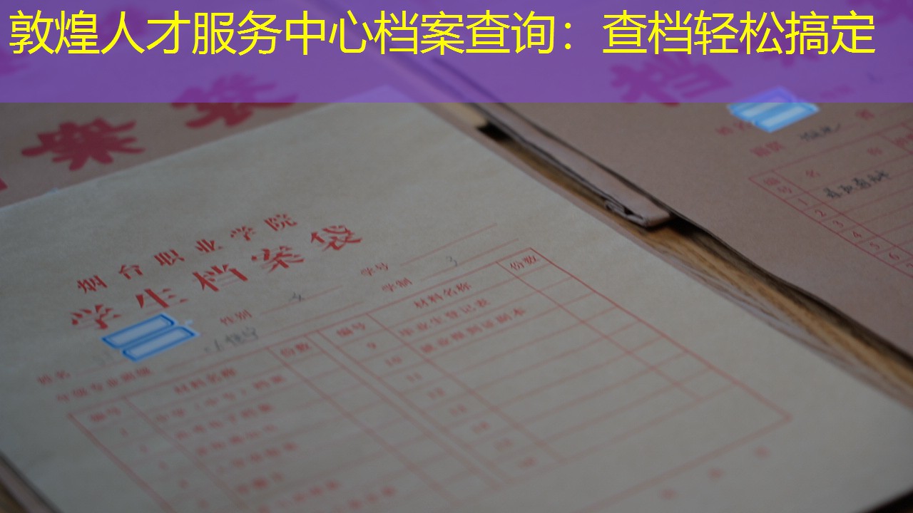 档案查询
