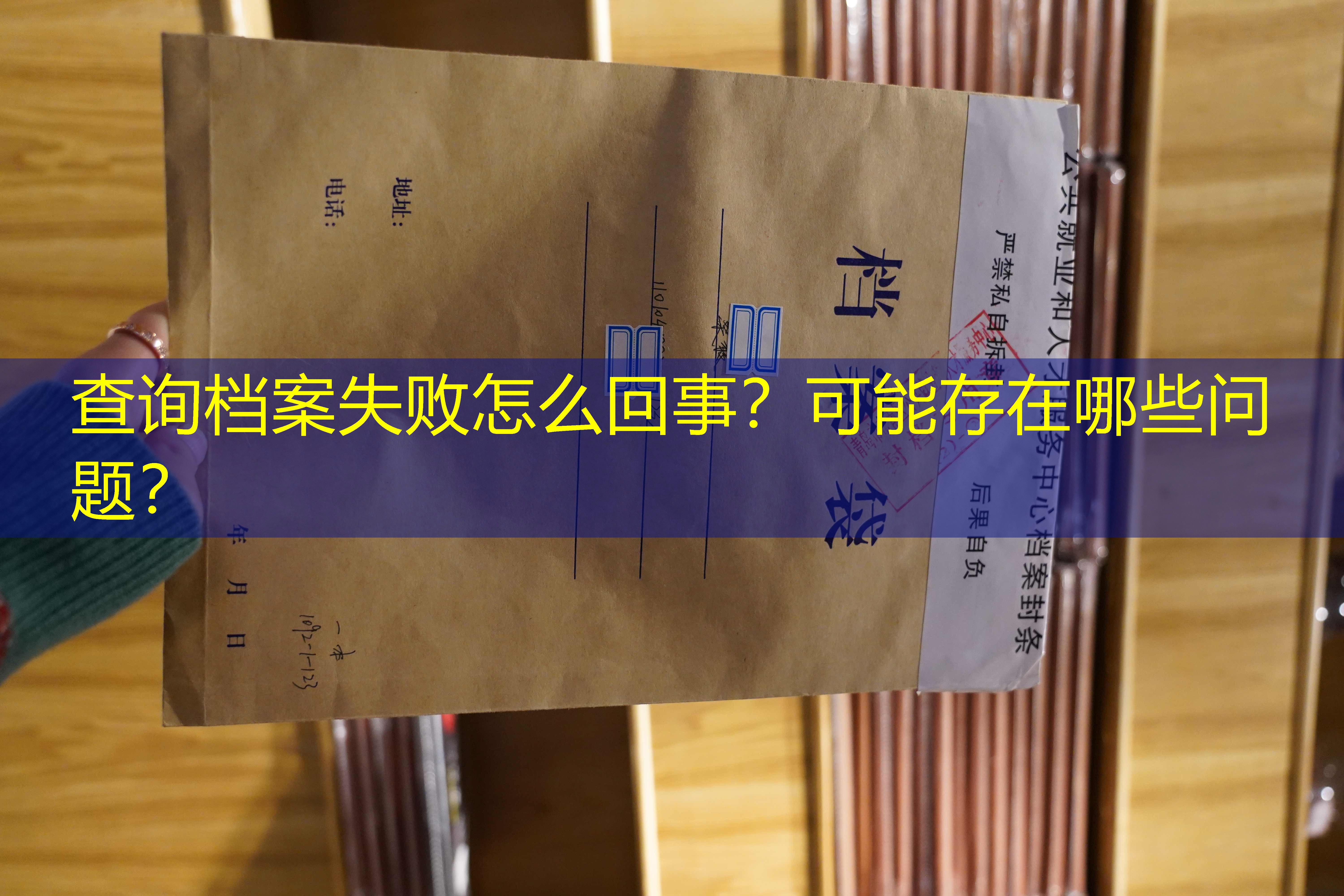 档案查询