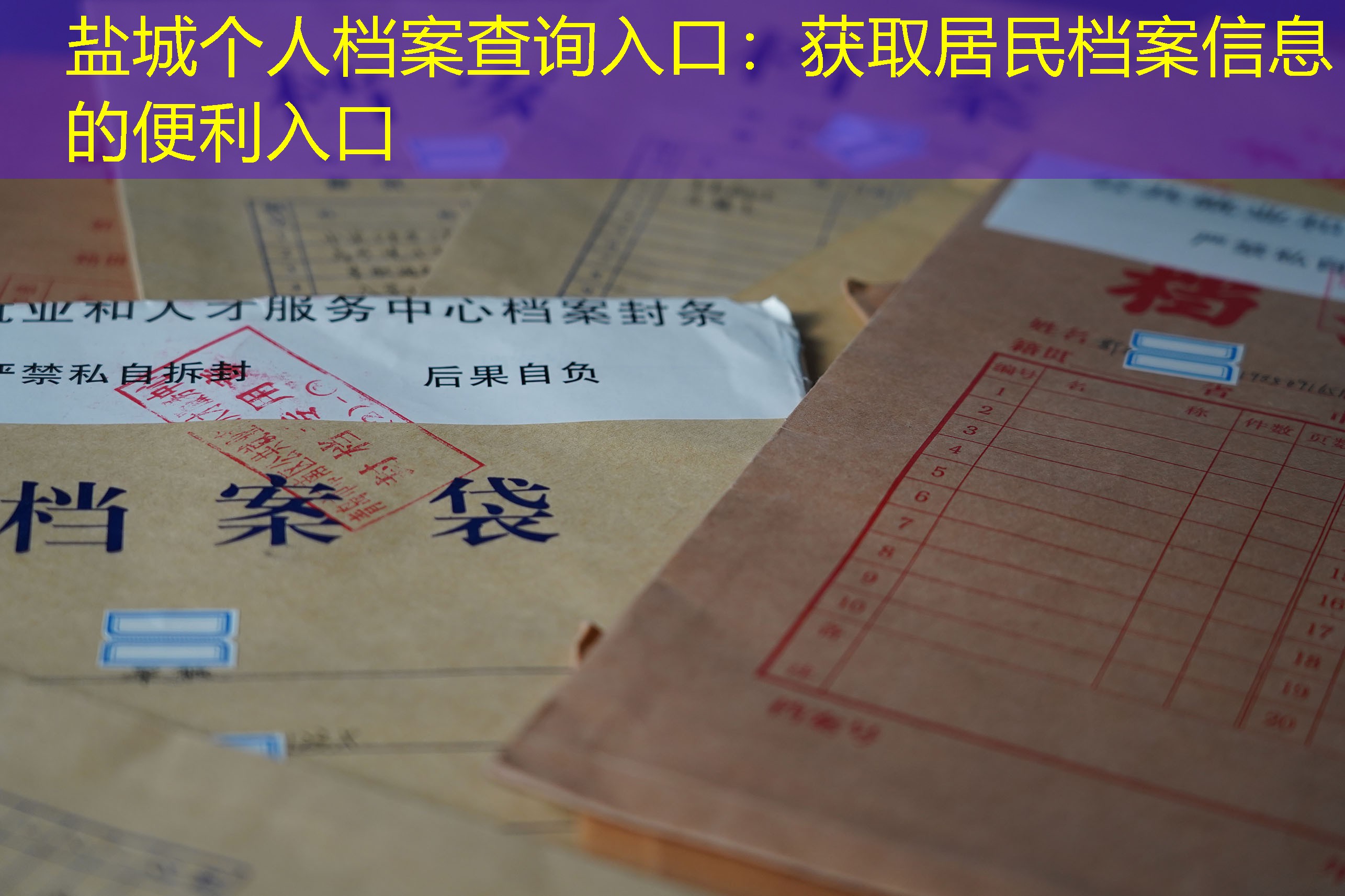 档案查询