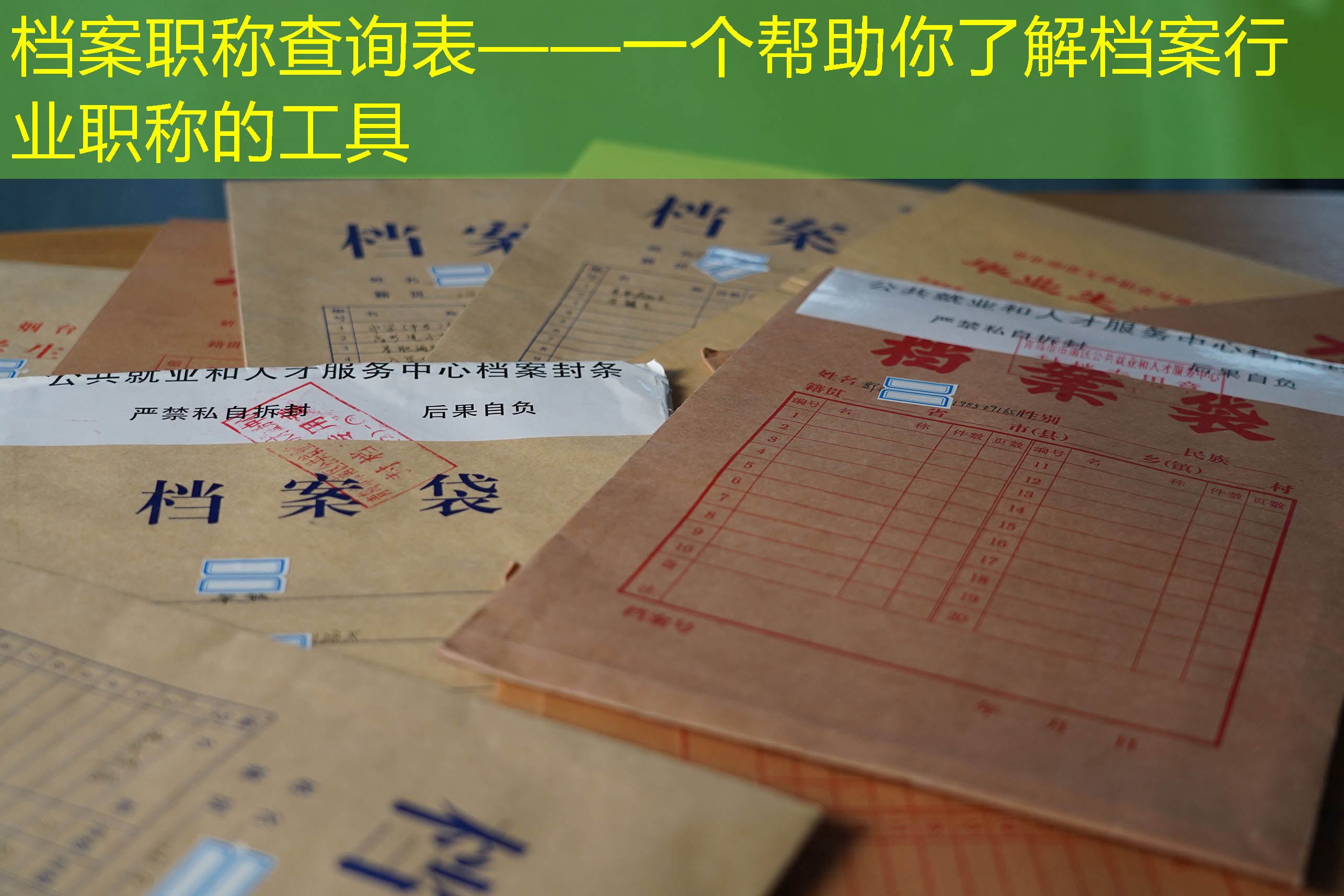 档案查询