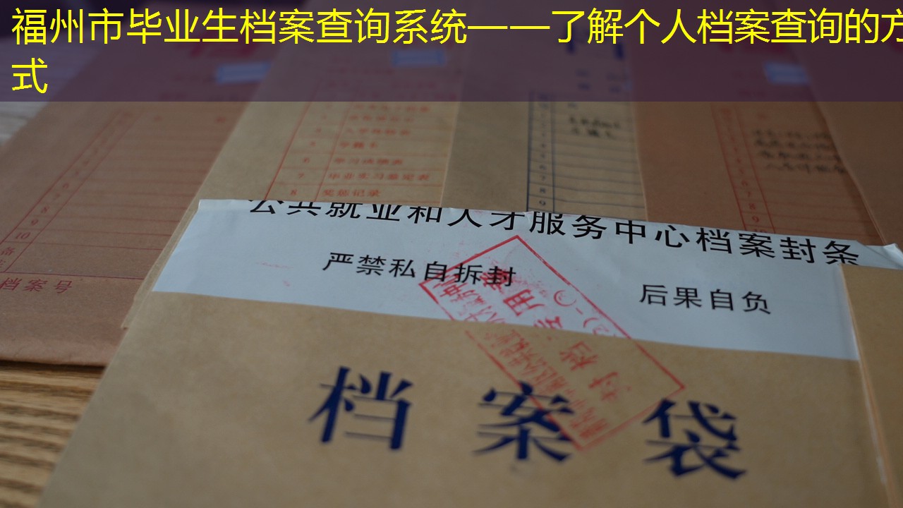 档案查询