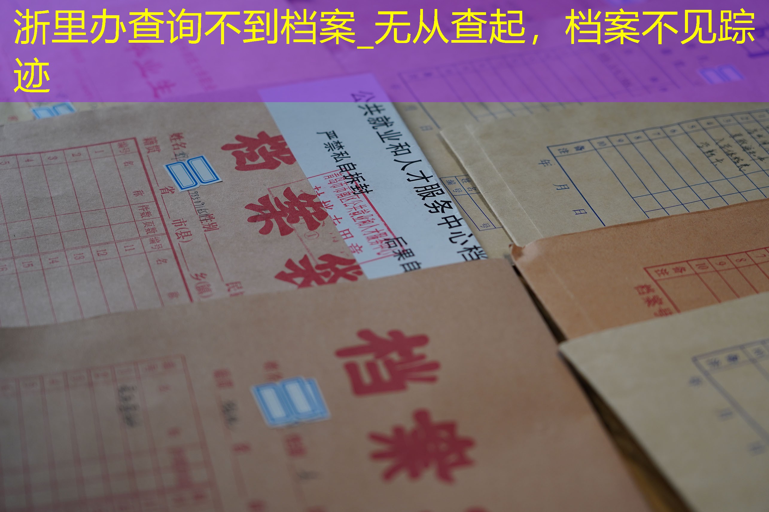 档案查询