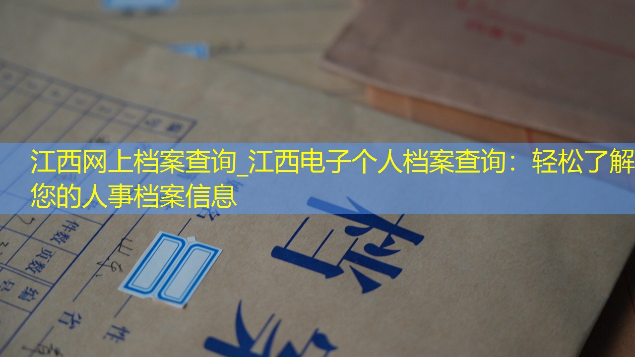 档案查询