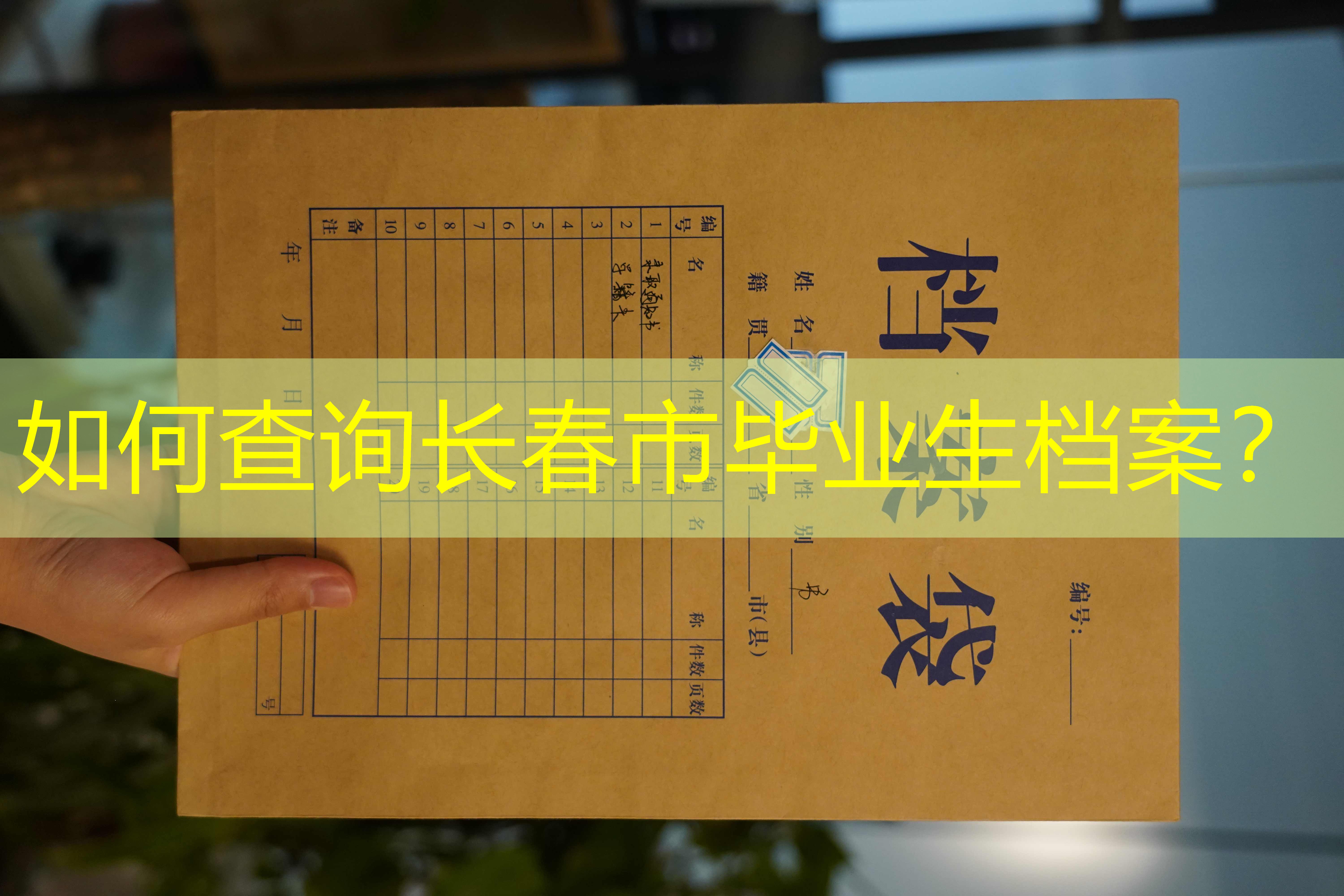 档案查询