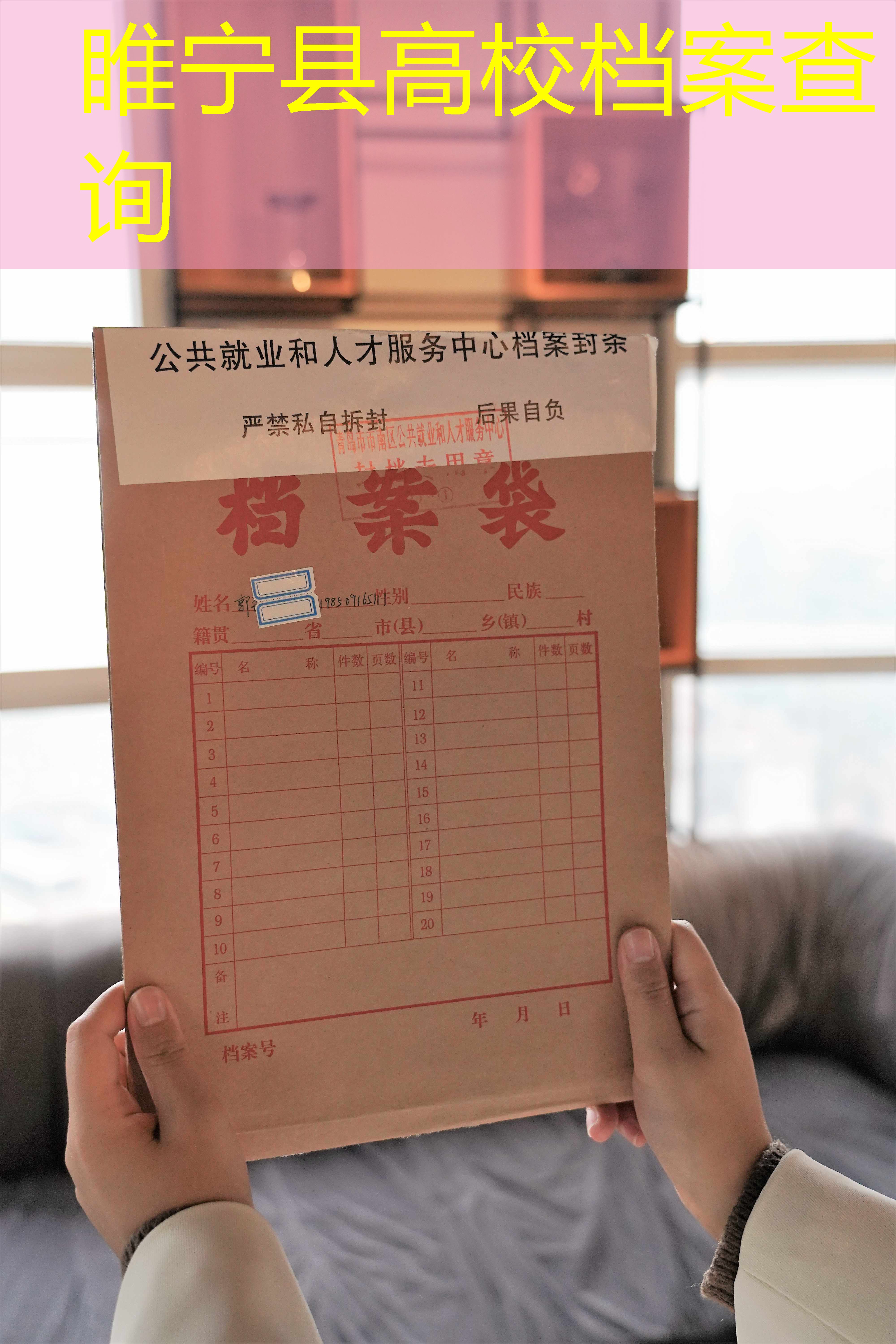 档案查询