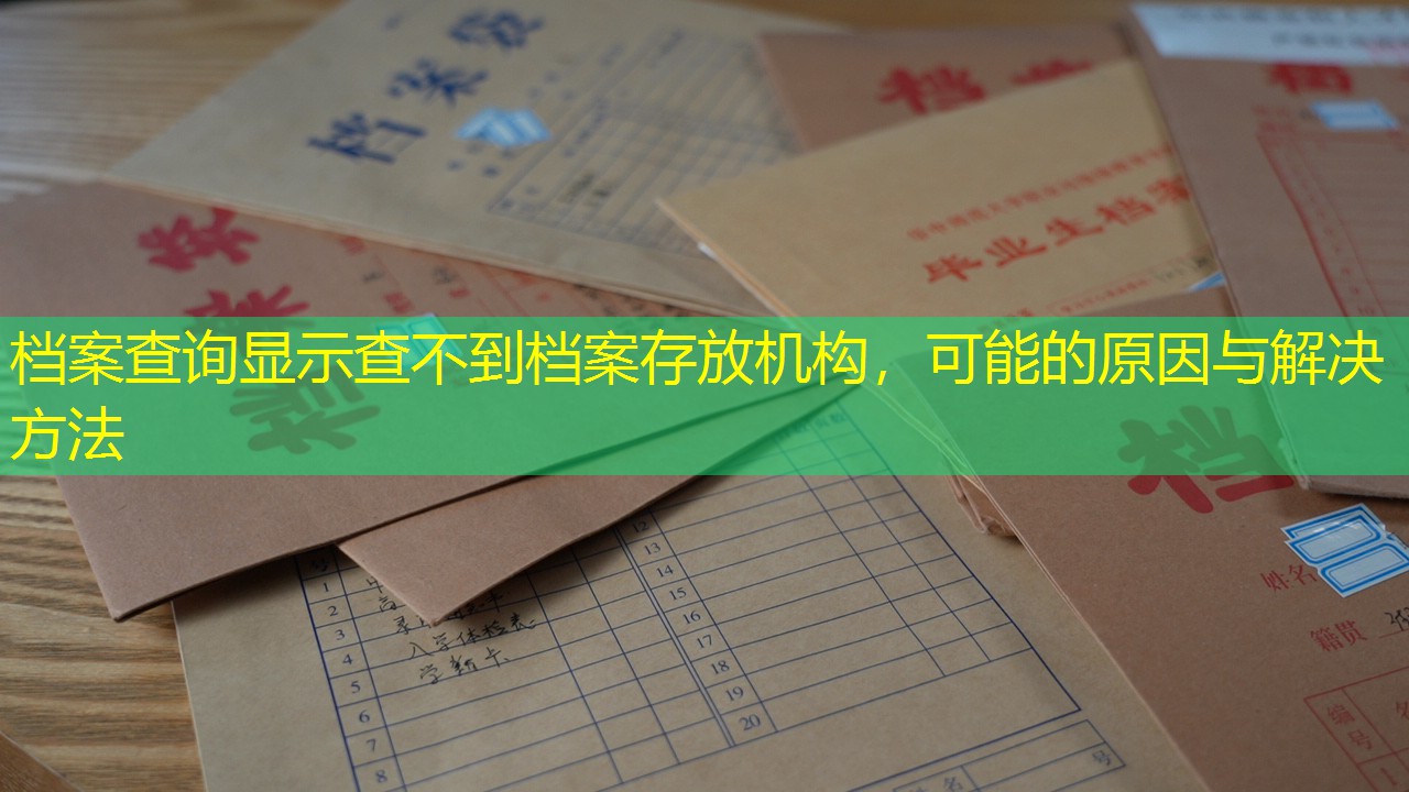 档案查询