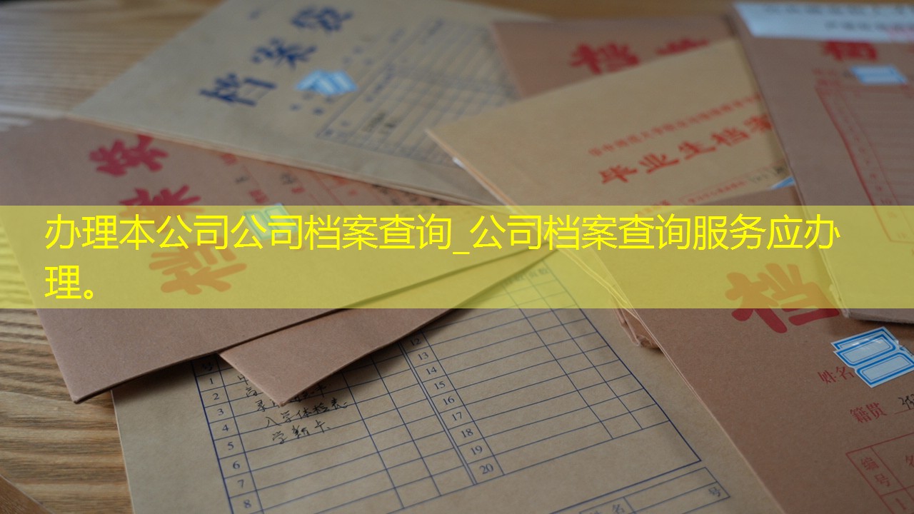 档案查询
