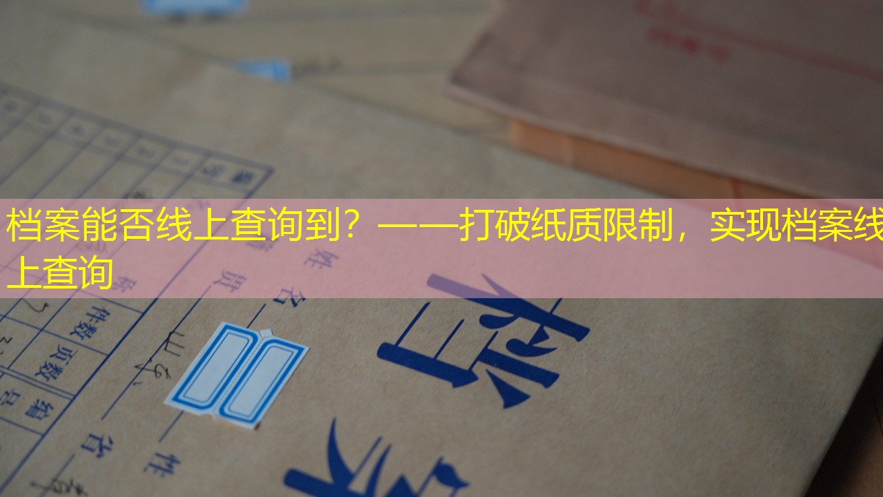 档案查询