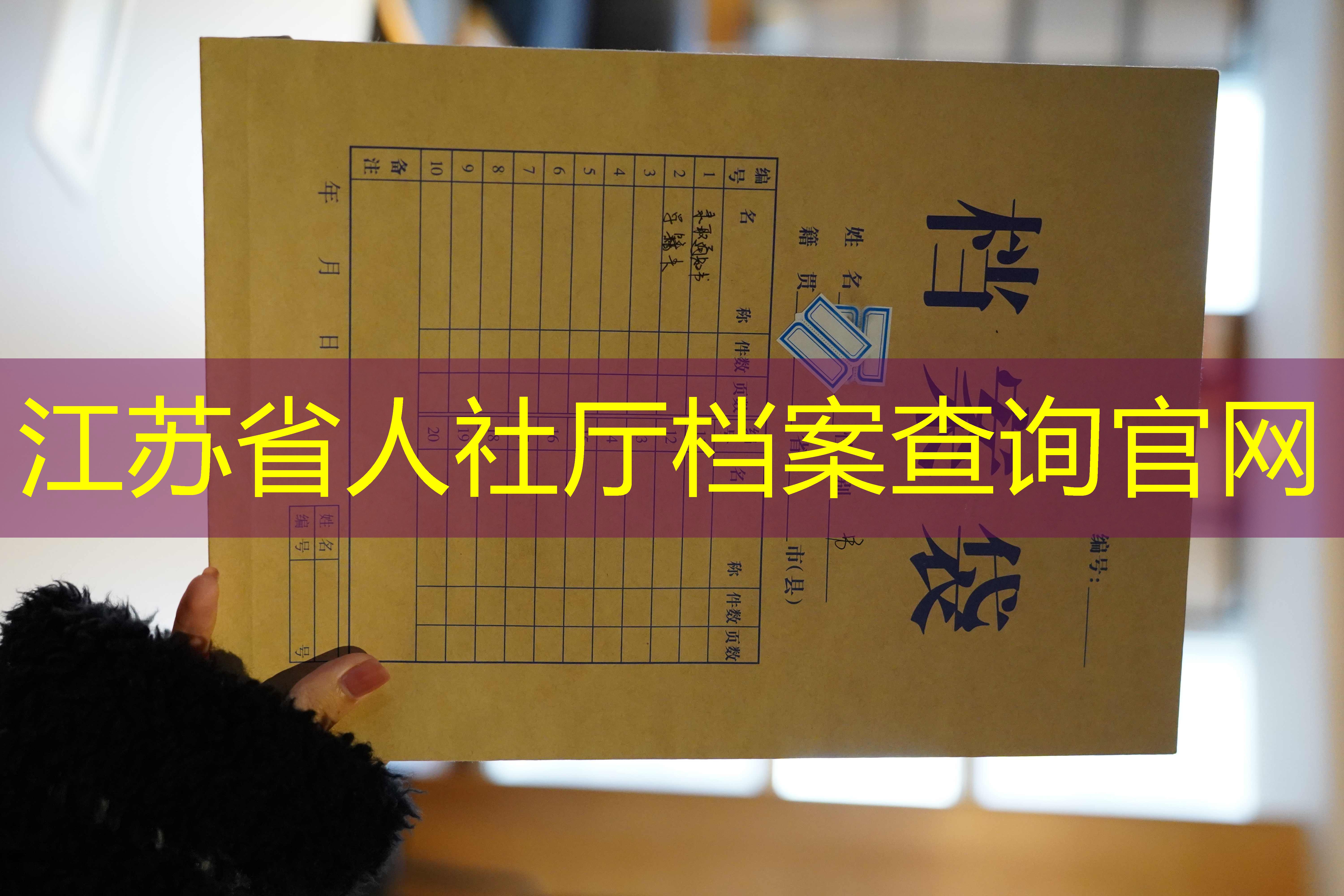 档案查询