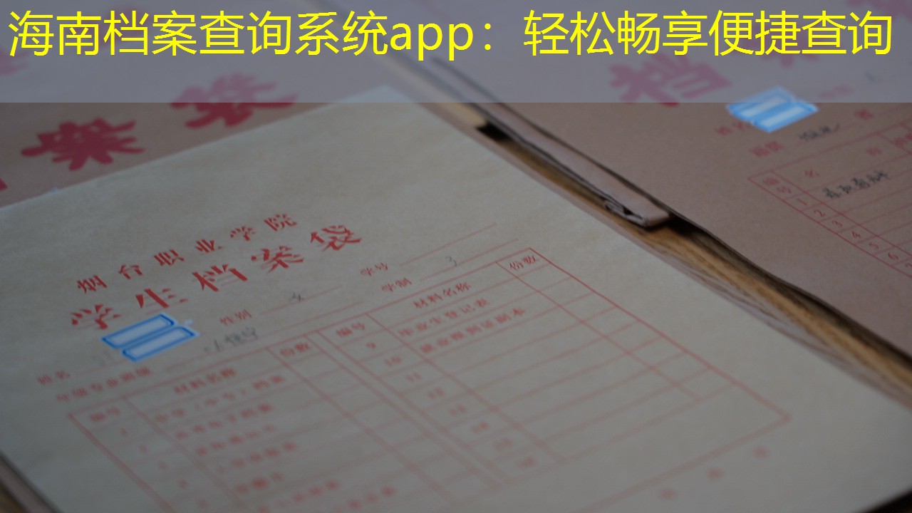 档案查询