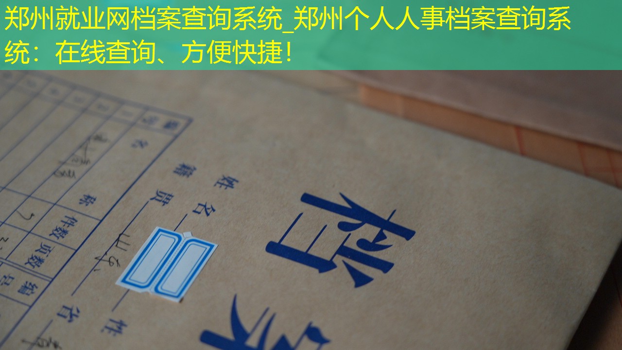 档案查询