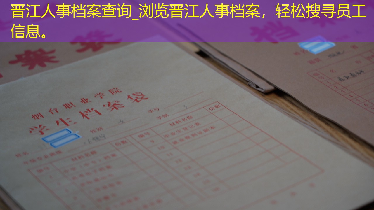 档案查询