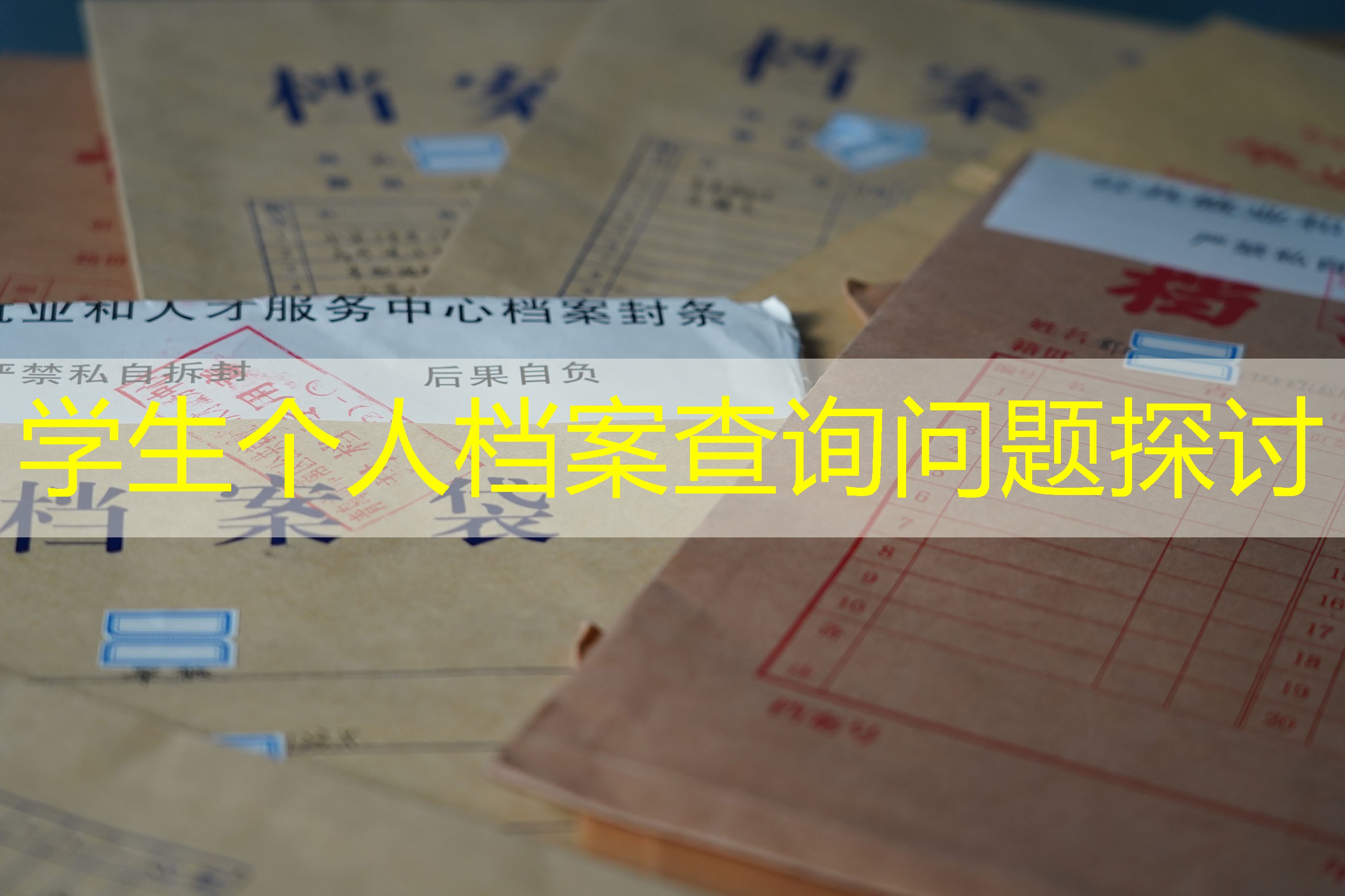 档案查询
