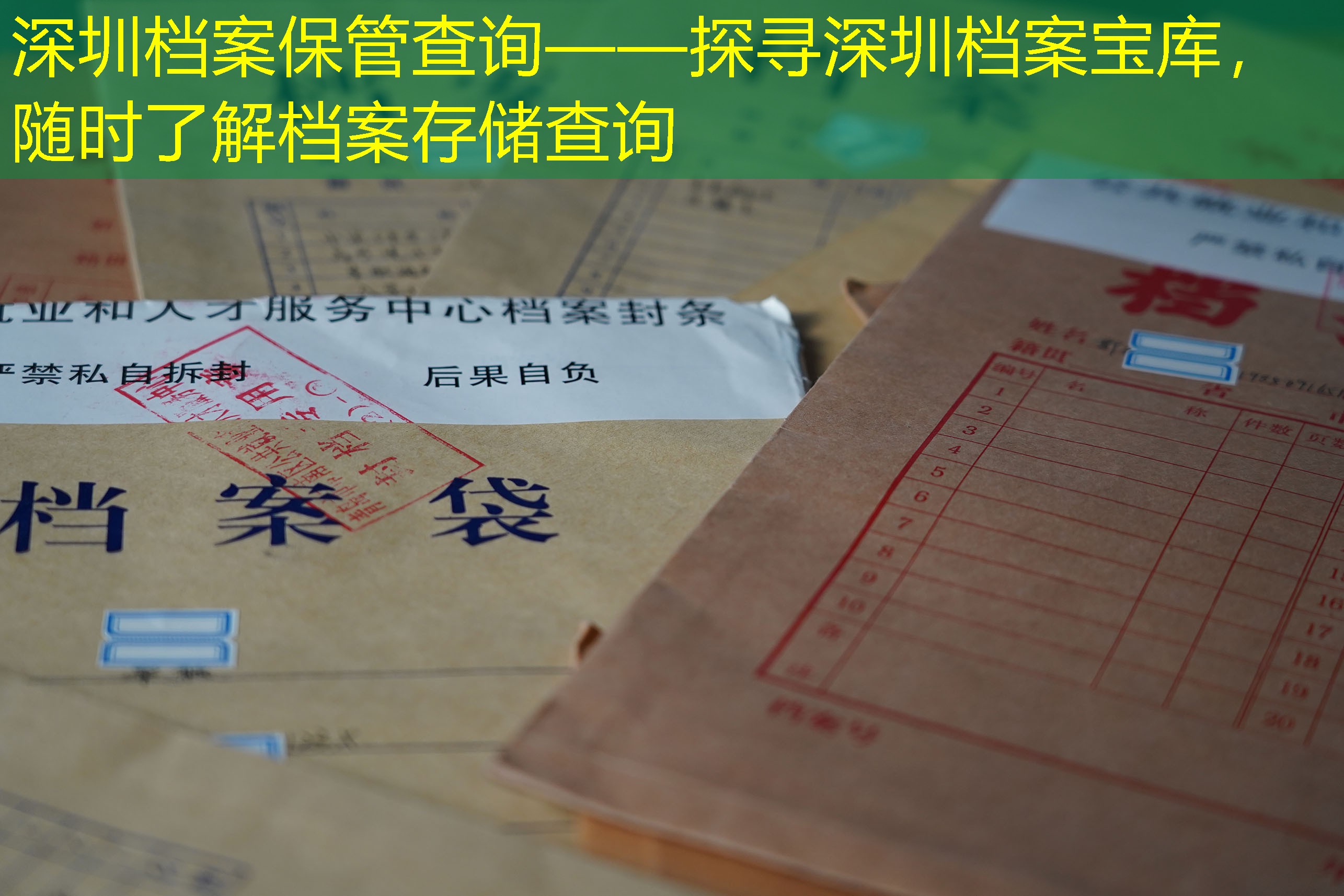 档案查询