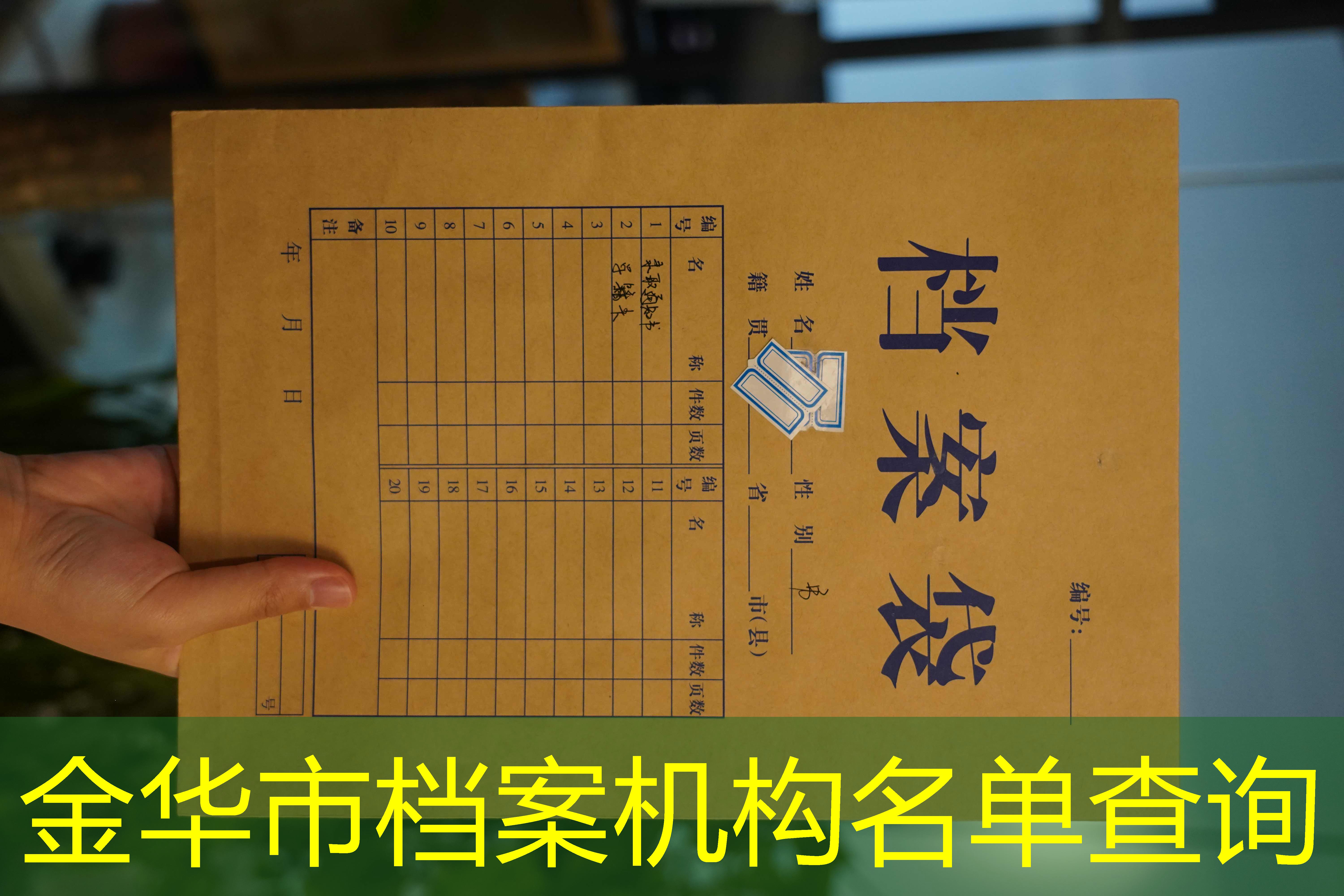 档案查询