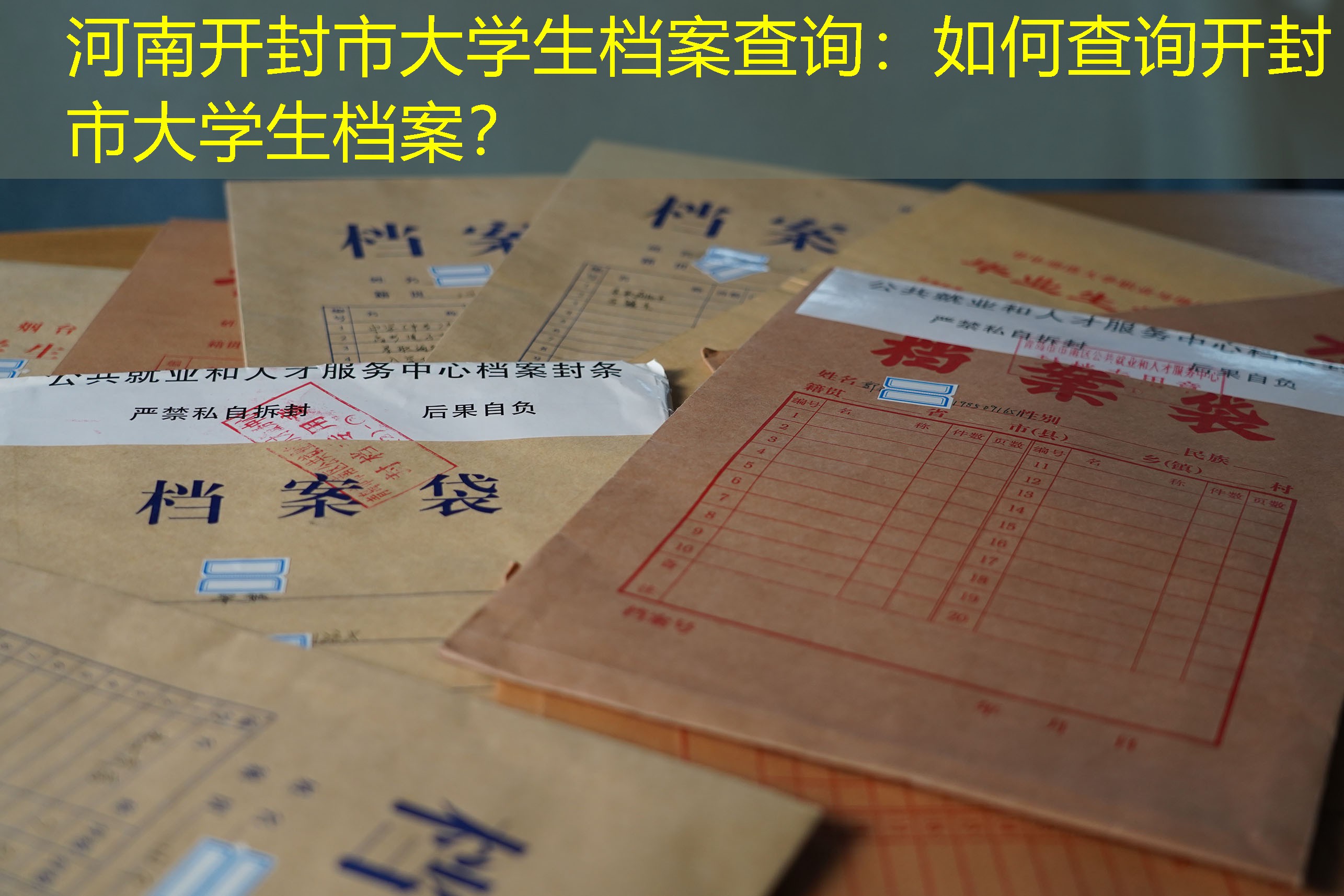 档案查询